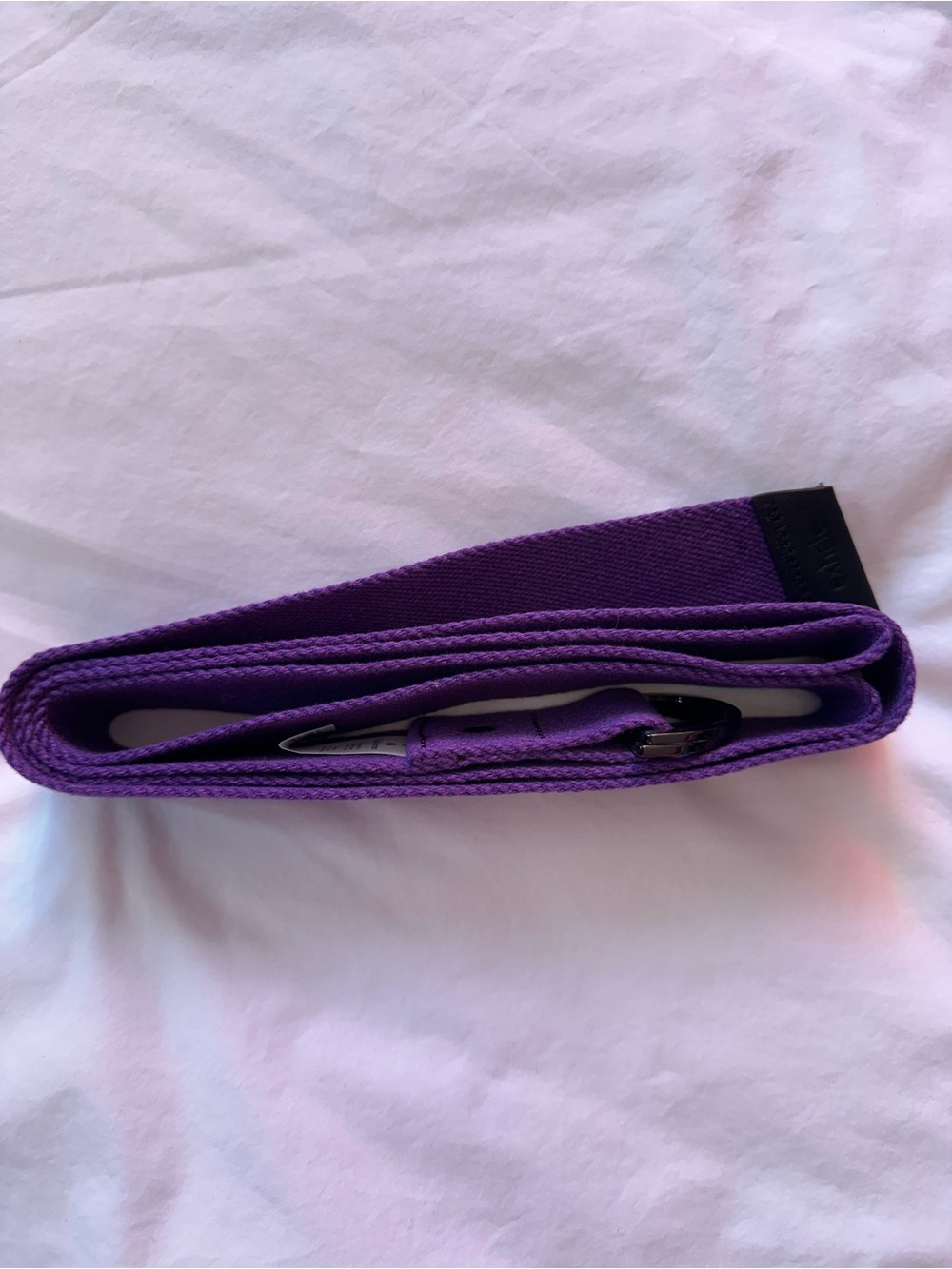 LULULEMON PURPLE STRETCHING STRAP